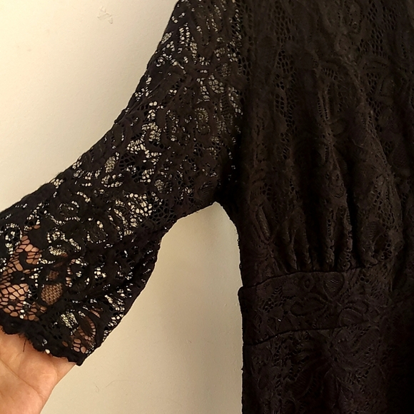 Kiyonna Mademoiselle Lace Cocktail Dress - Picture 14 of 16